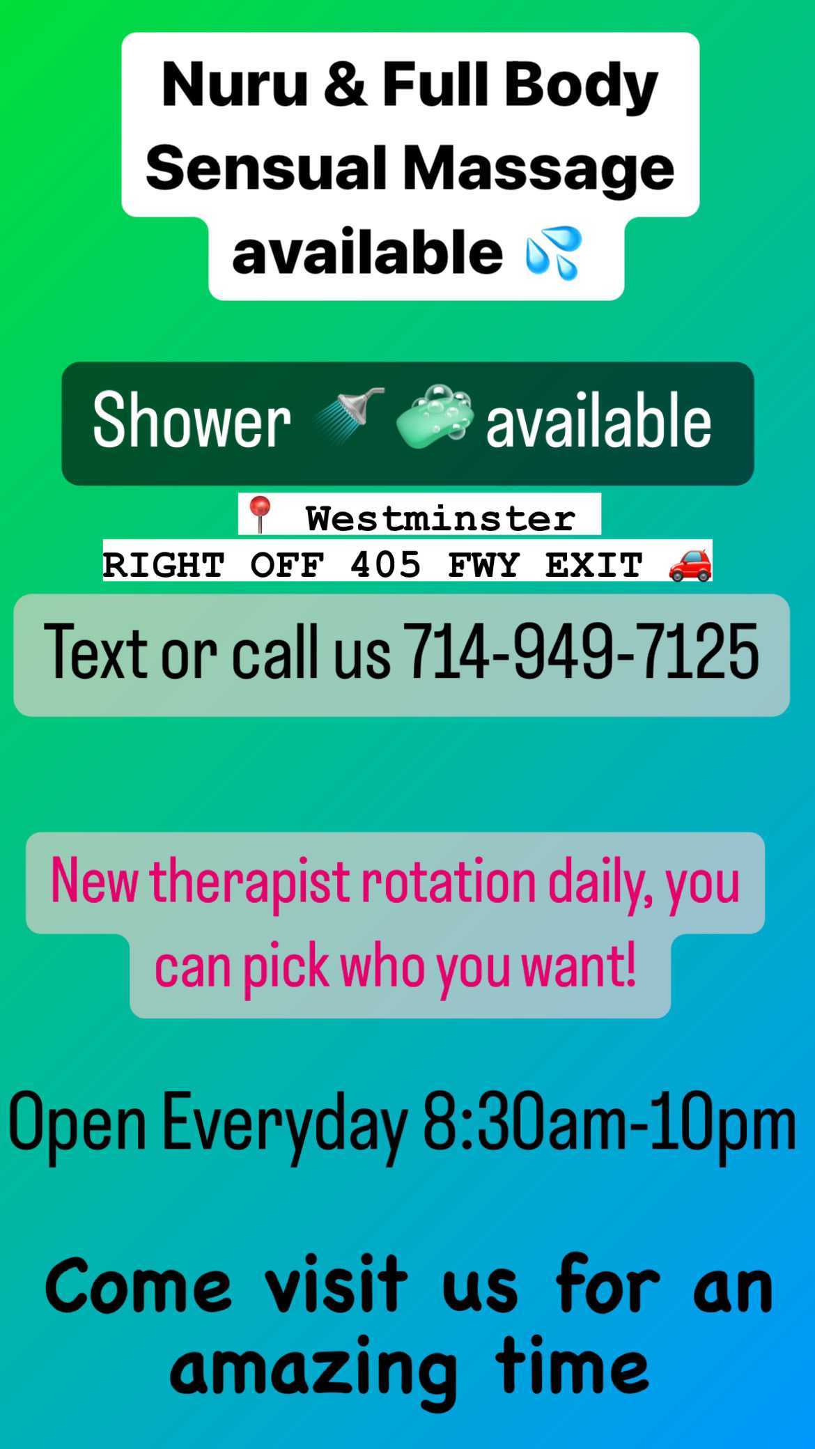 Shower together body rubs in Orange County - bedpage.com